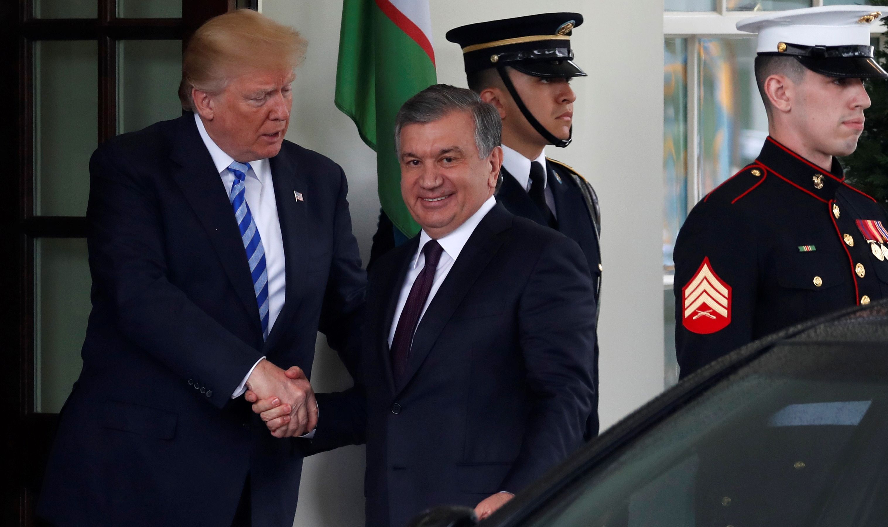 Shavkat Mirziyoyev Donald Trump