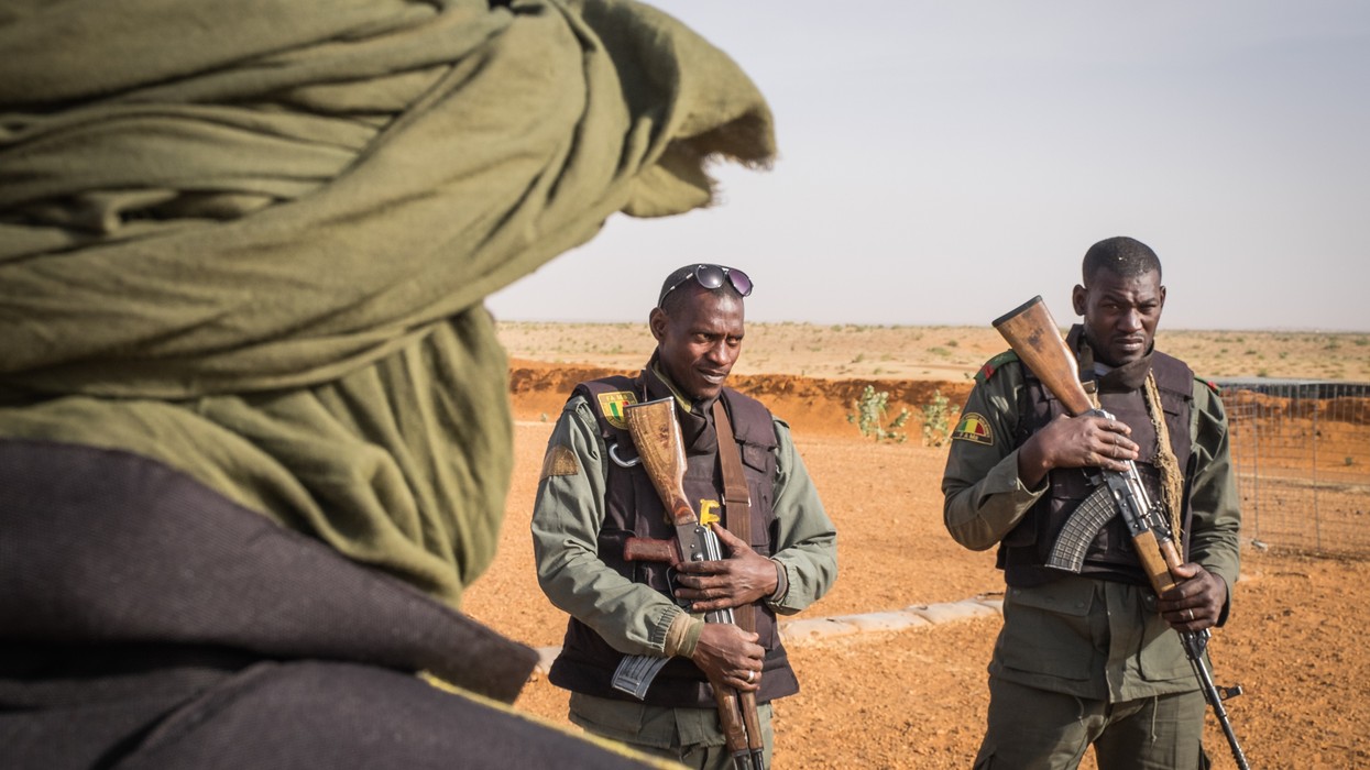 Soldiers Mali Africa