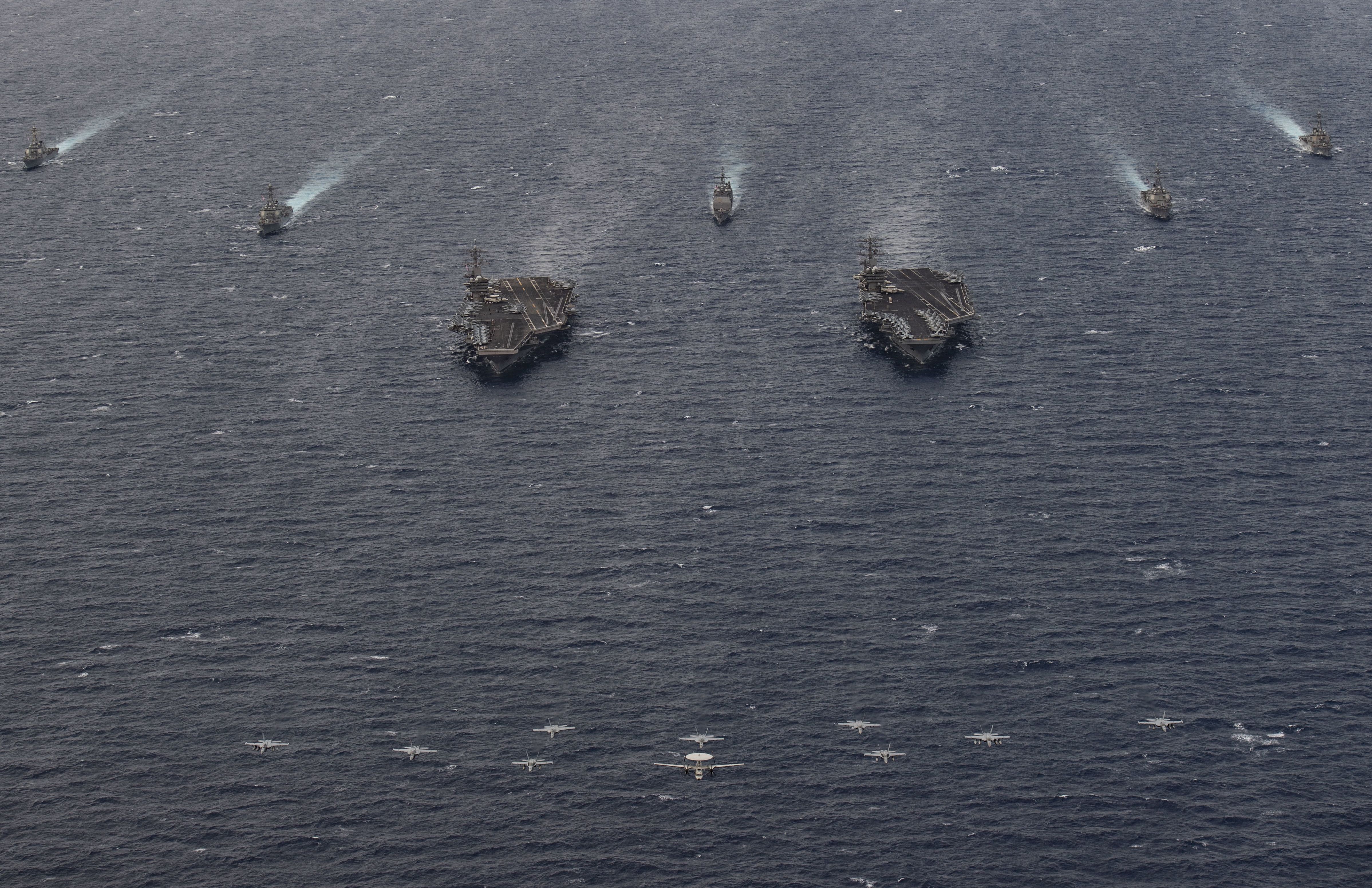 We didn't forget you: US to send 5 aircraft carriers to the Pacific