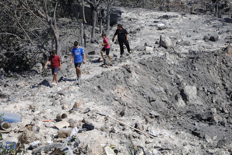 Israel making Lebanon a burned out hellscape and US paying for it