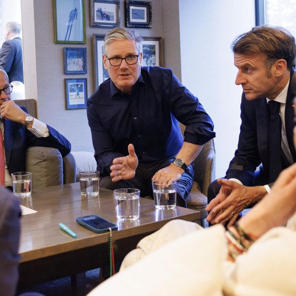 Starmer, Macron, Merz G7