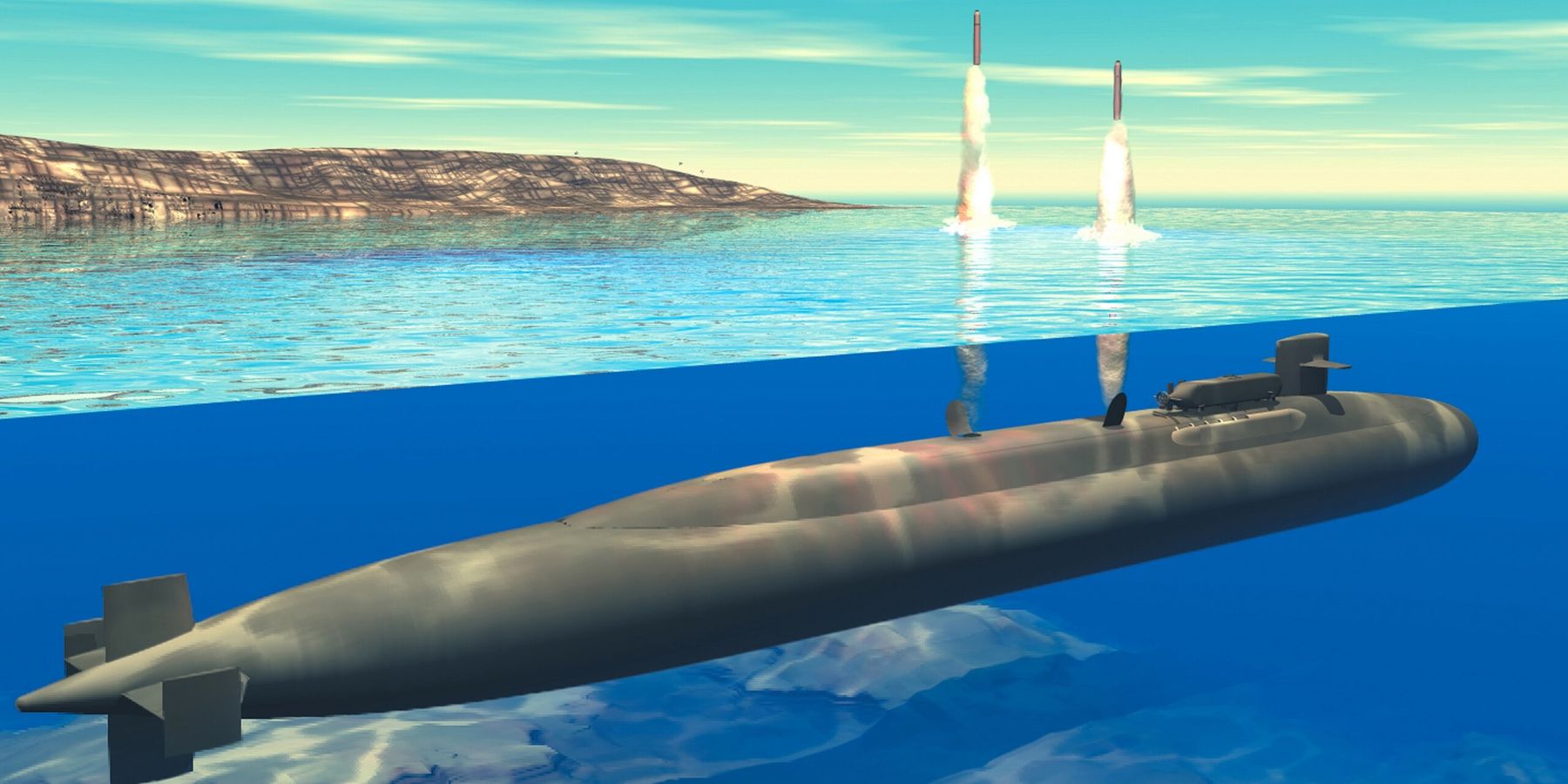 Submarine based cruise missiles