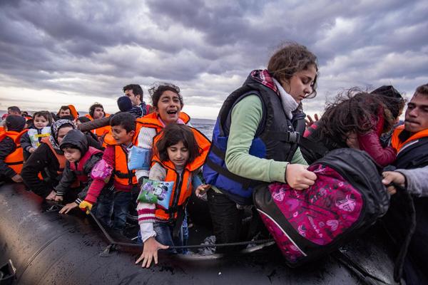Syrian refugees Greece