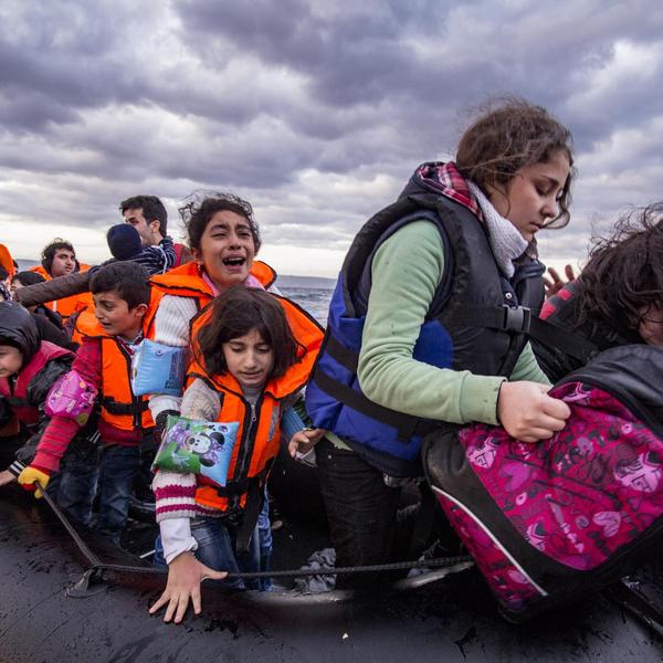 Syrian refugees Greece