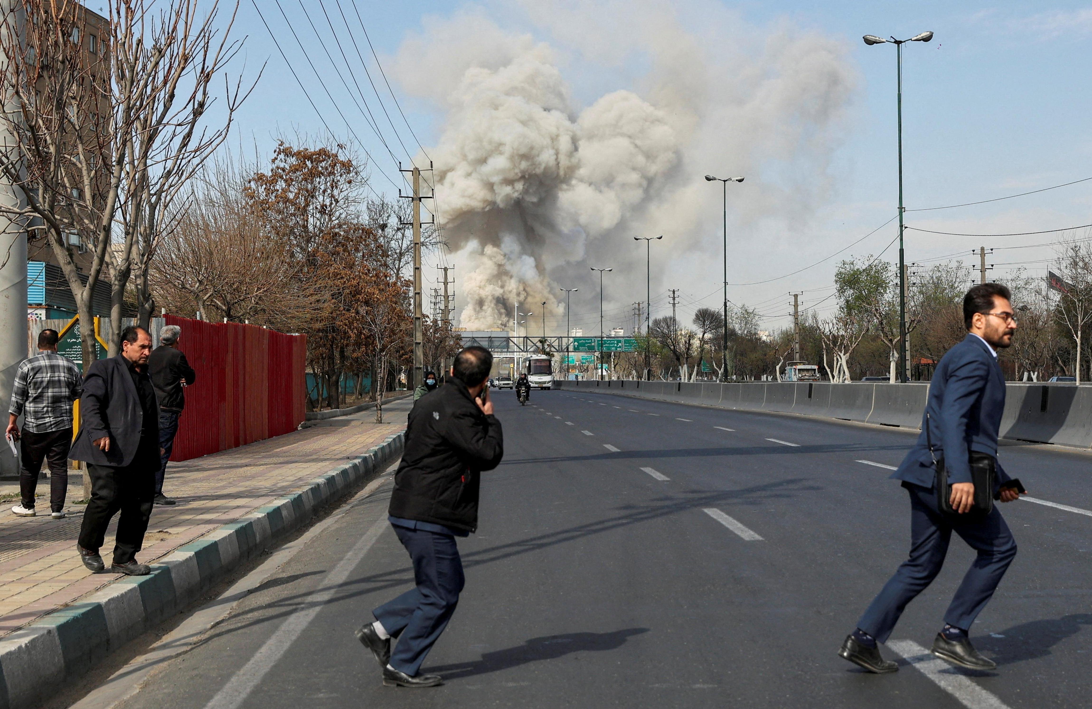 Tehran, Iran strikes