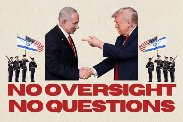 The US wants to end aid to Israel but replace it with something worse