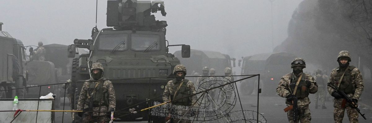 Kazakhstan: Dozens killed as government unleashes military crackdown