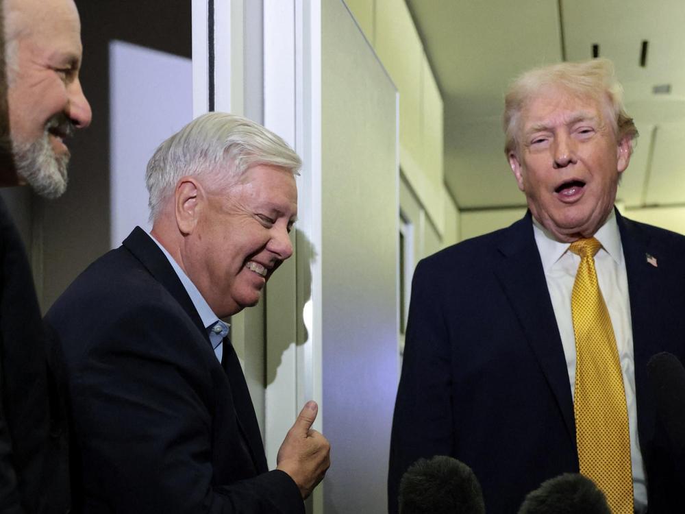 Trump and Lindsey Graham