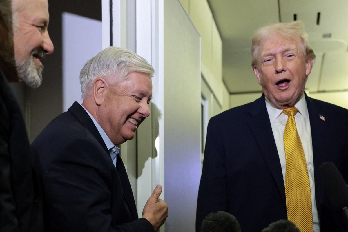 Trump and Lindsey Graham