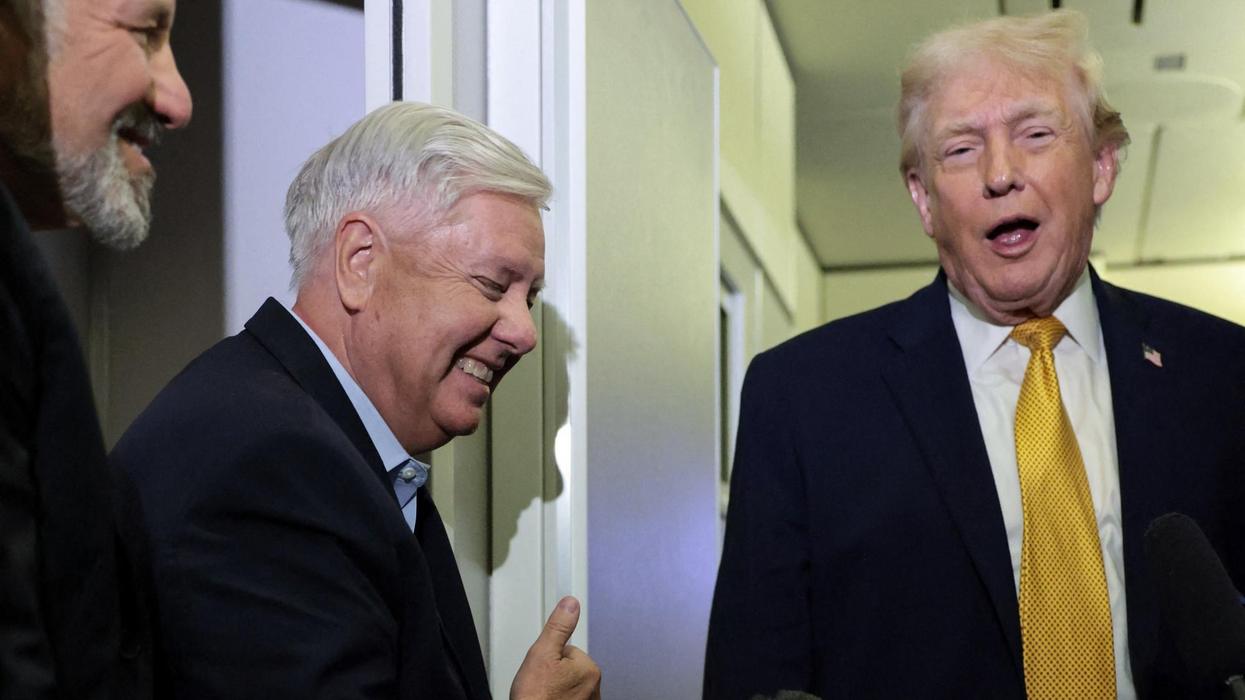 Trump and Lindsey Graham