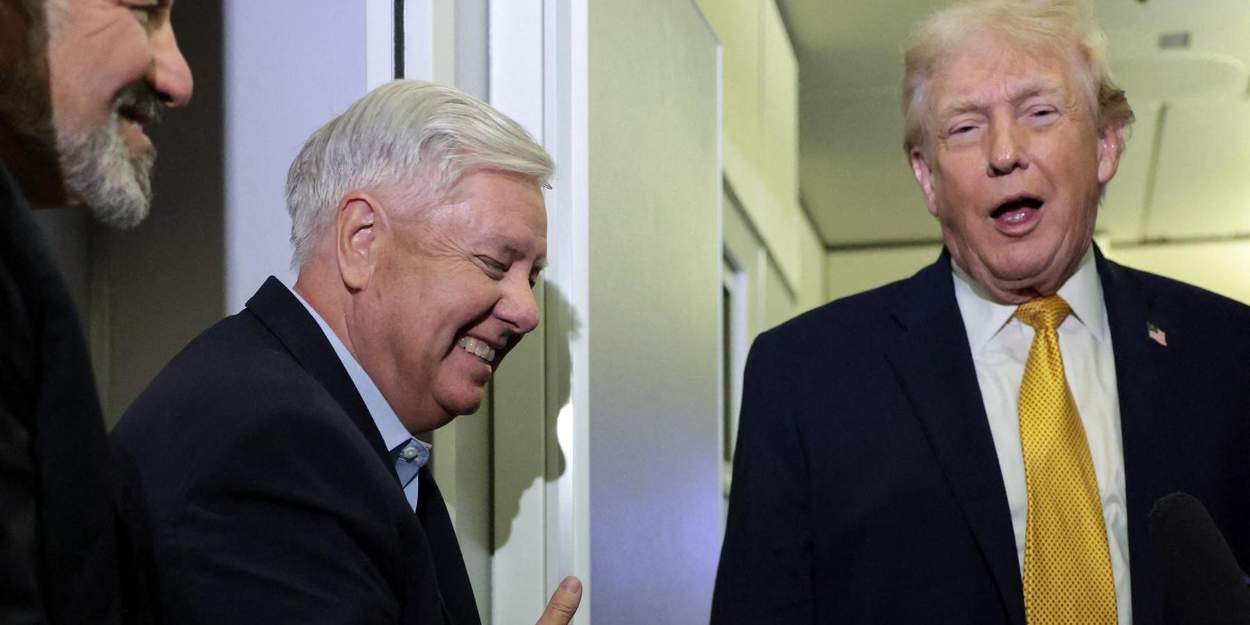 Trump and Lindsey Graham