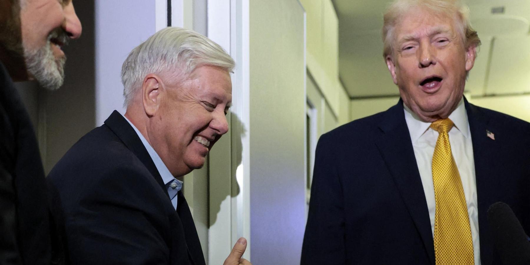 Trump and Lindsey Graham