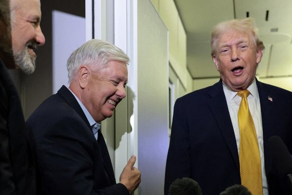 Trump and Lindsey Graham