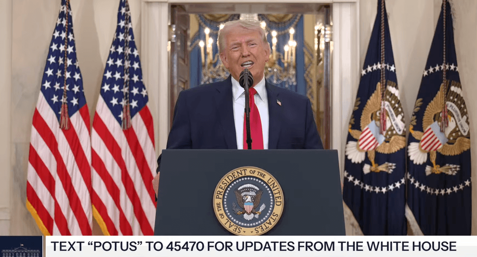 Trump's April Fools' Address to the nation