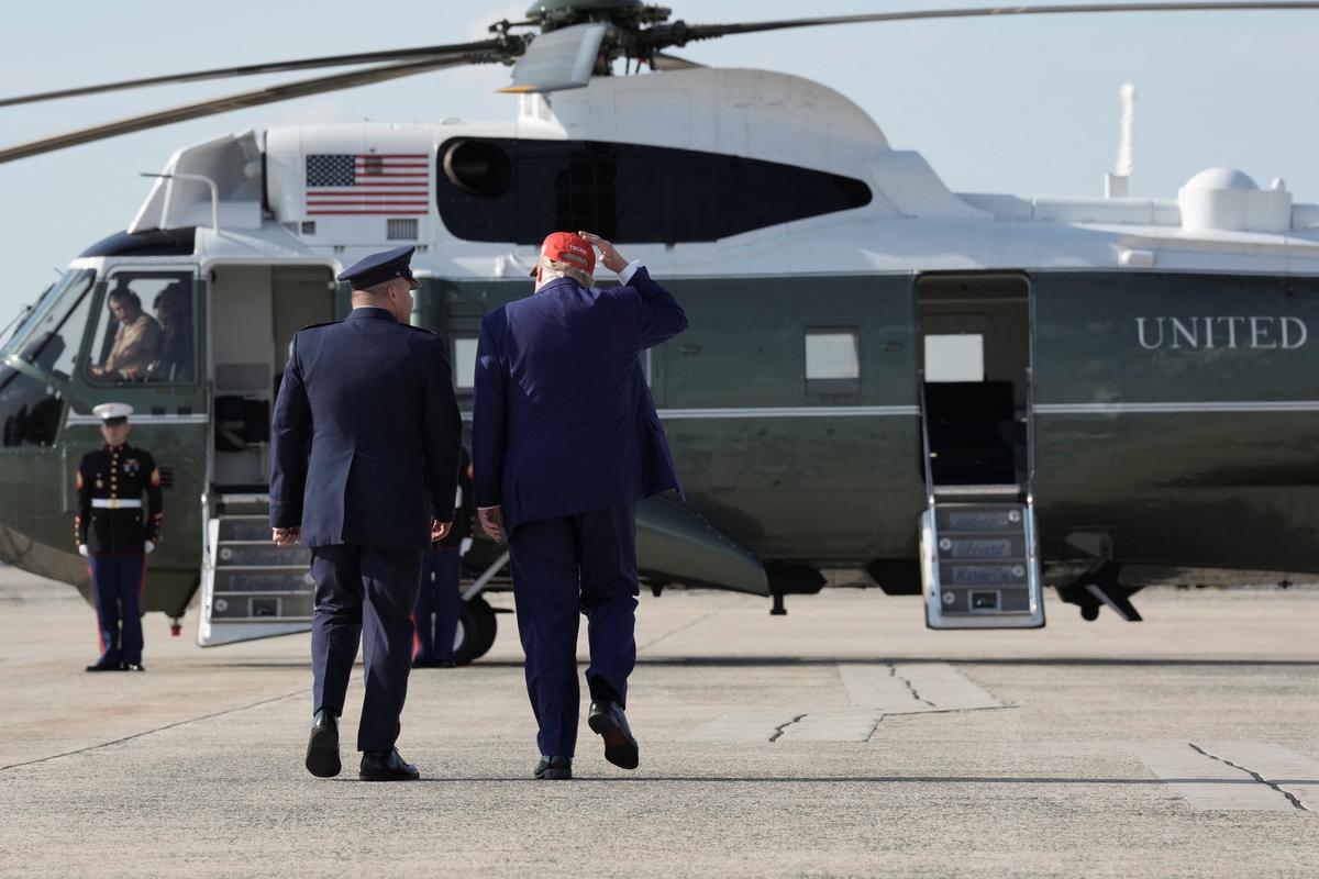 Trump Joint Base Andrews