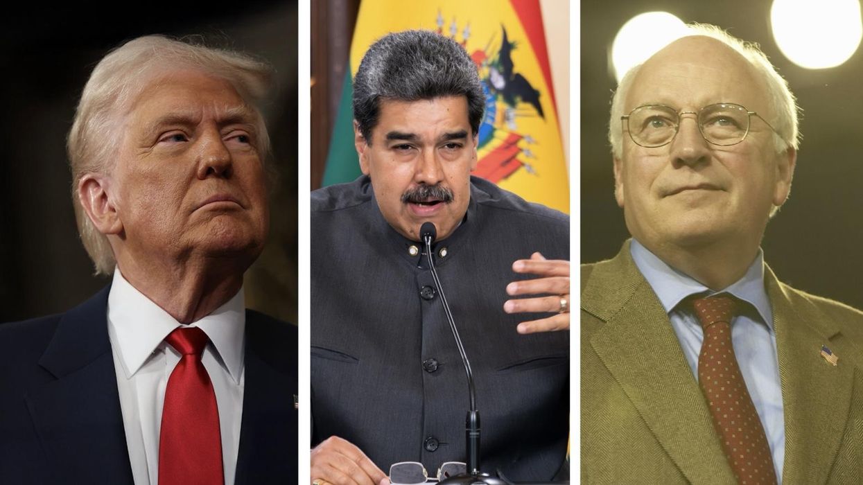Trump Maduro Cheney