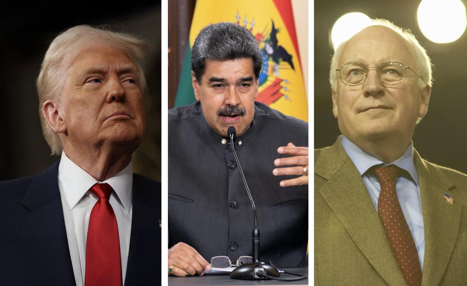 Trump Maduro Cheney