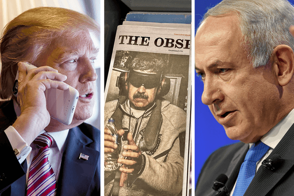 Trump Maduro Netanyahu