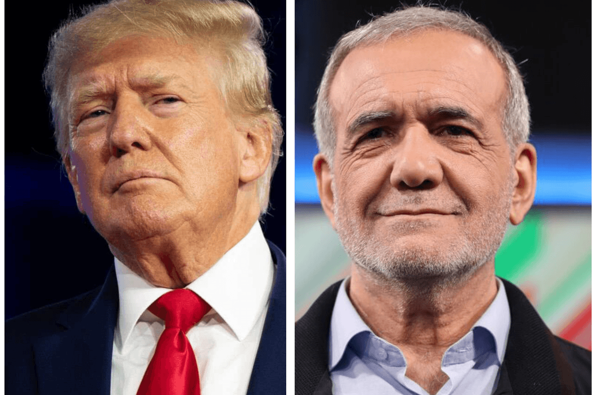 Trump, Masoud Pezeshkian