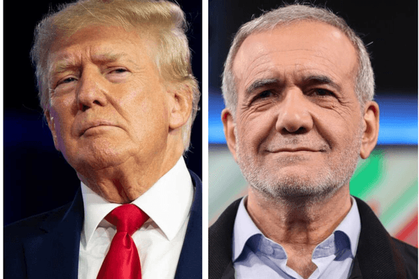 Trump, Masoud Pezeshkian