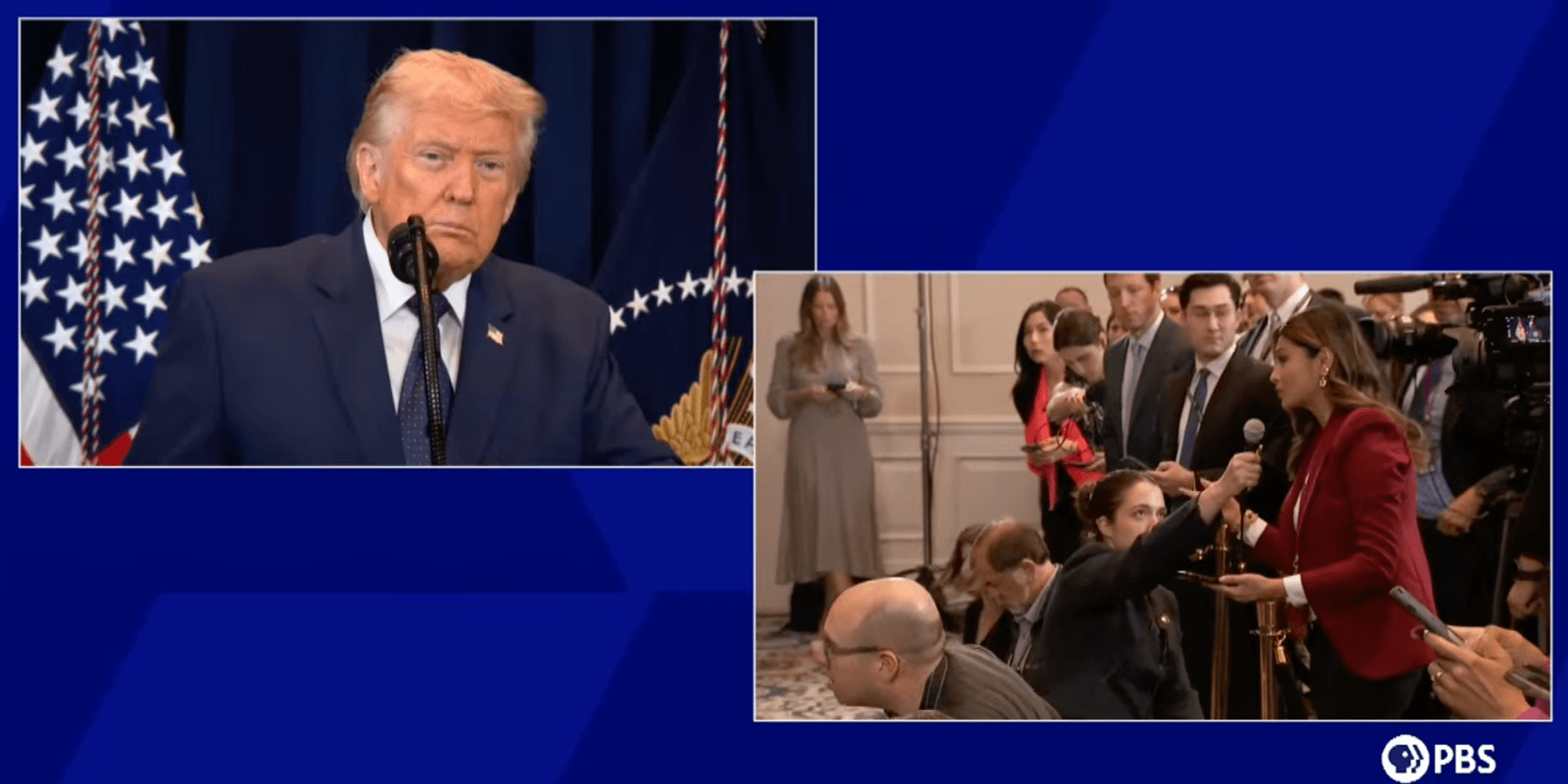 Trump miami press conference iran