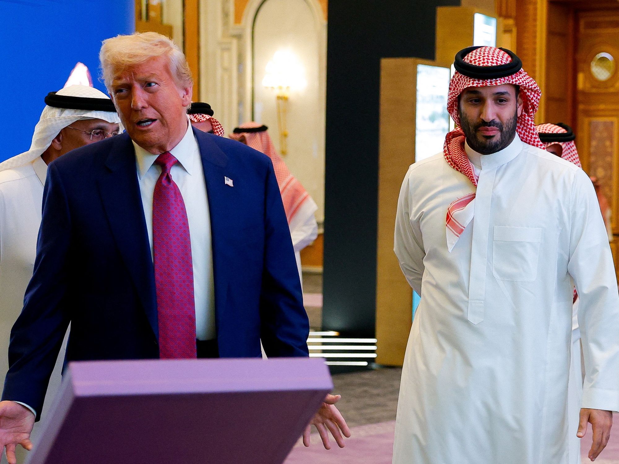 Trump Mohammed Bin Salman al Saud