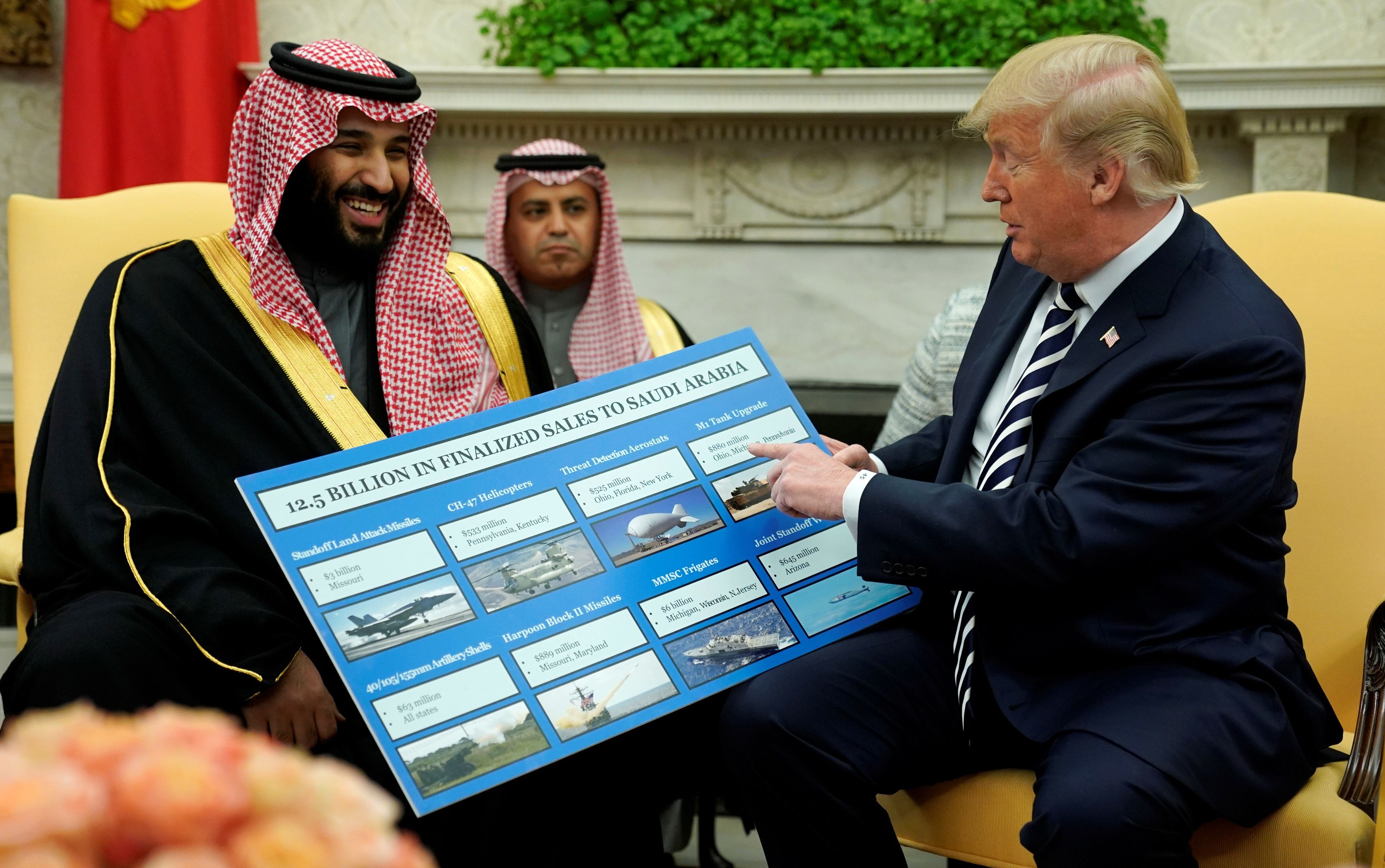 Trump Mohammed bin Salman