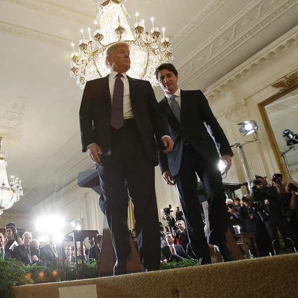 Trump trudeau canada