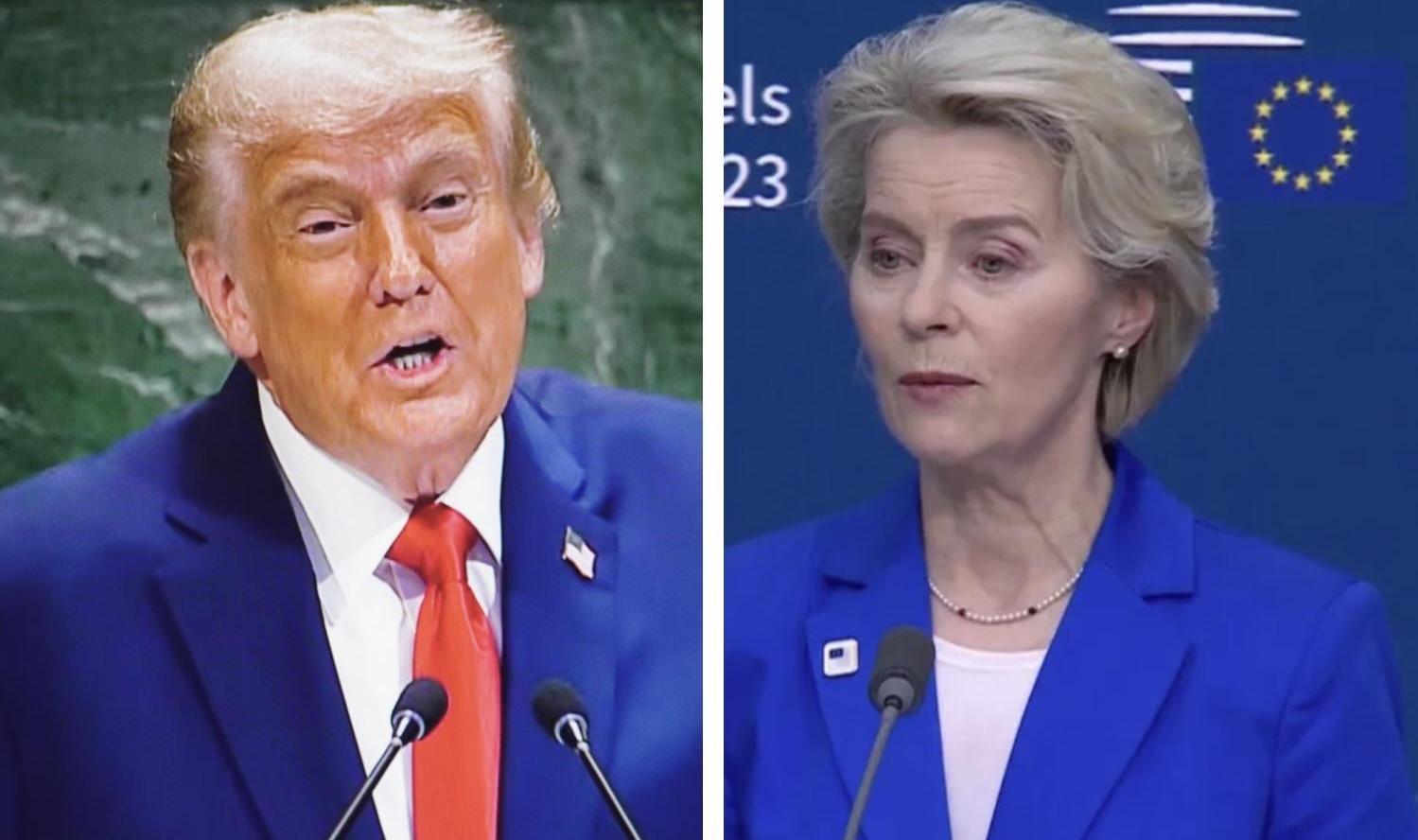 Trump Von Der Leyen