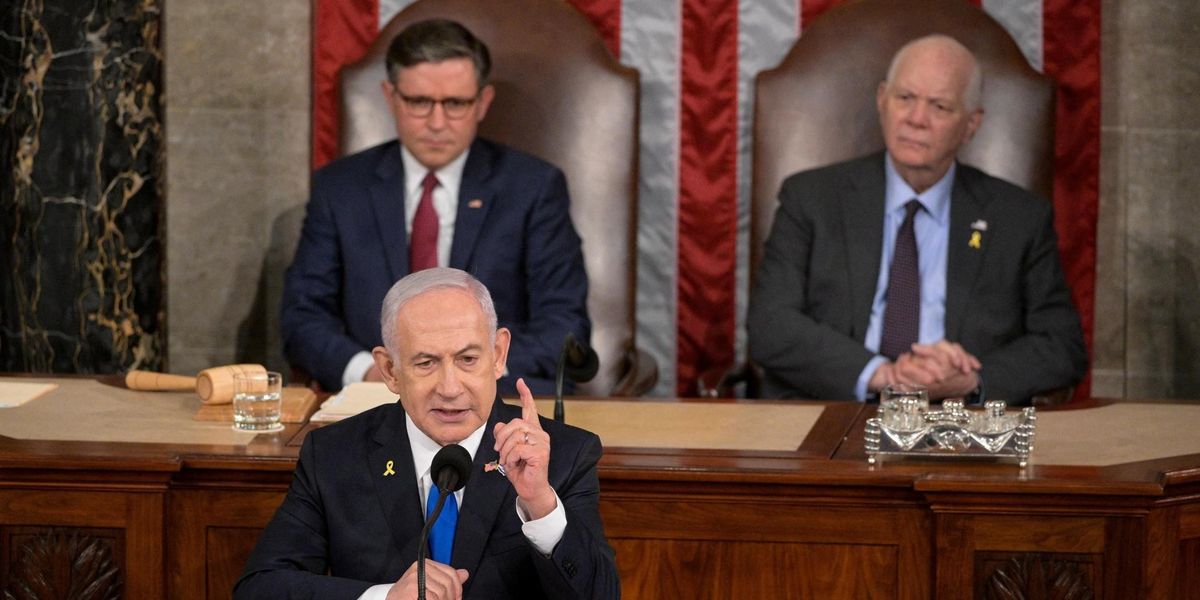 Netanyahu lectures Americans, makes case for ‘total victory’