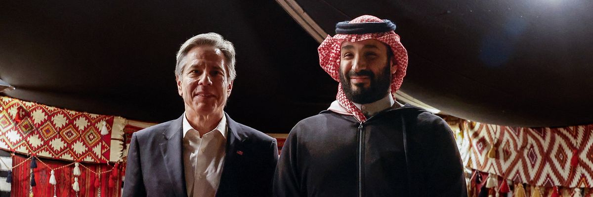 Blinken appears laser focused on a Saudi-Israel deal, at all costs