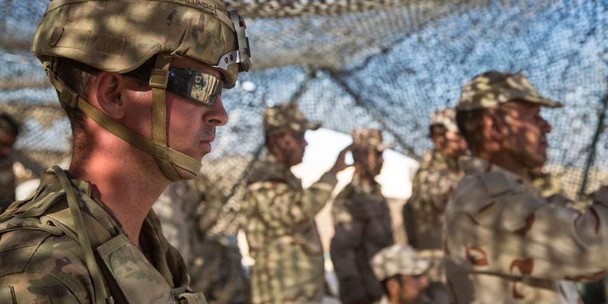 US troops in Iraq and Syria aren't 'keeping the peace'