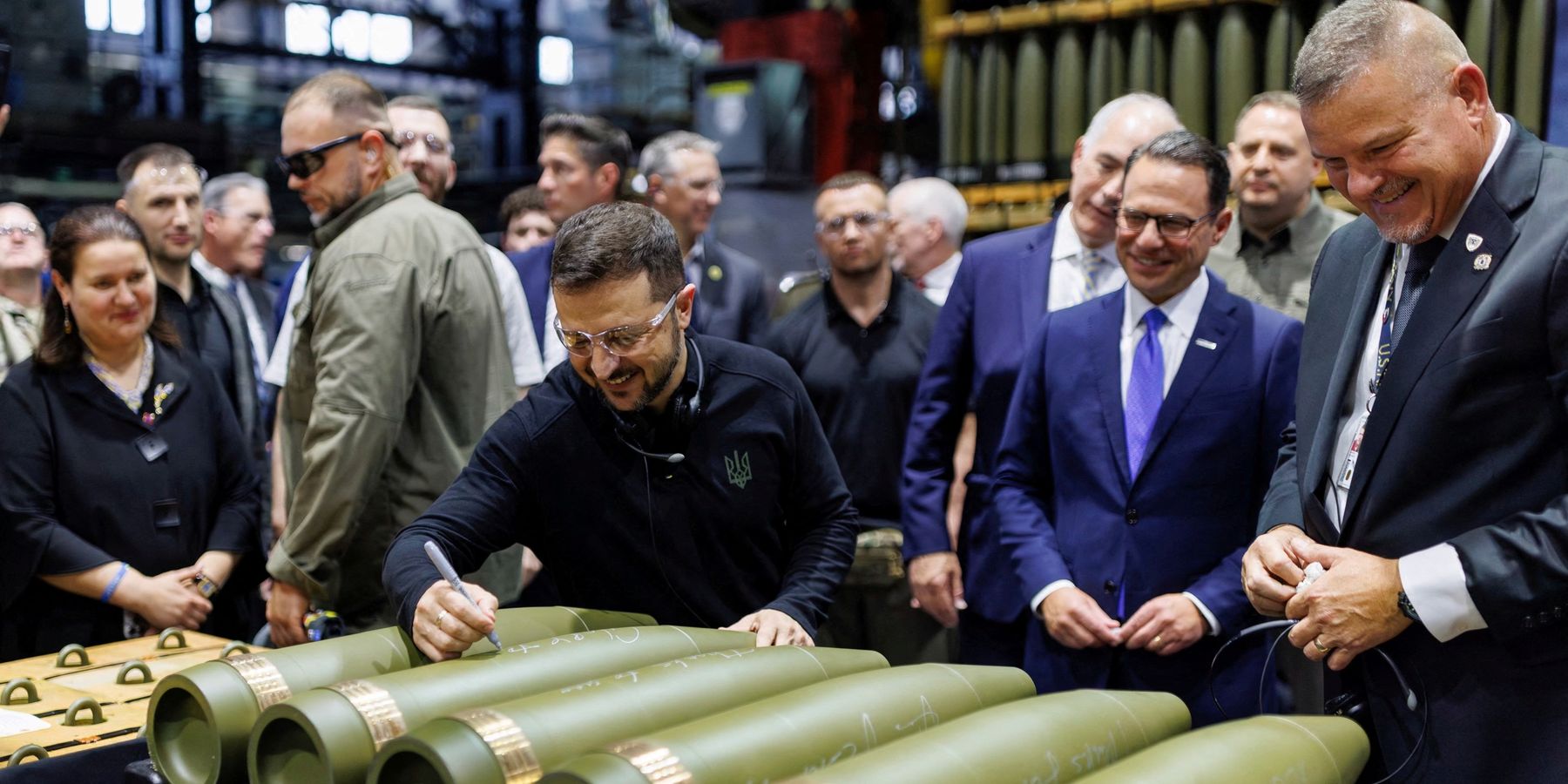 Zelensky's bombs and blurred lines in a big battleground state