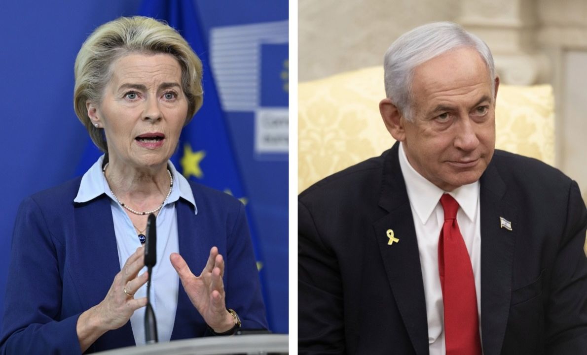 Ursula von der Leyen Benjamin Netanyahu