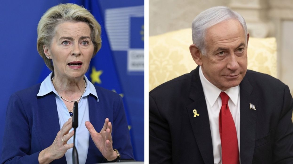 Ursula von der Leyen Benjamin Netanyahu