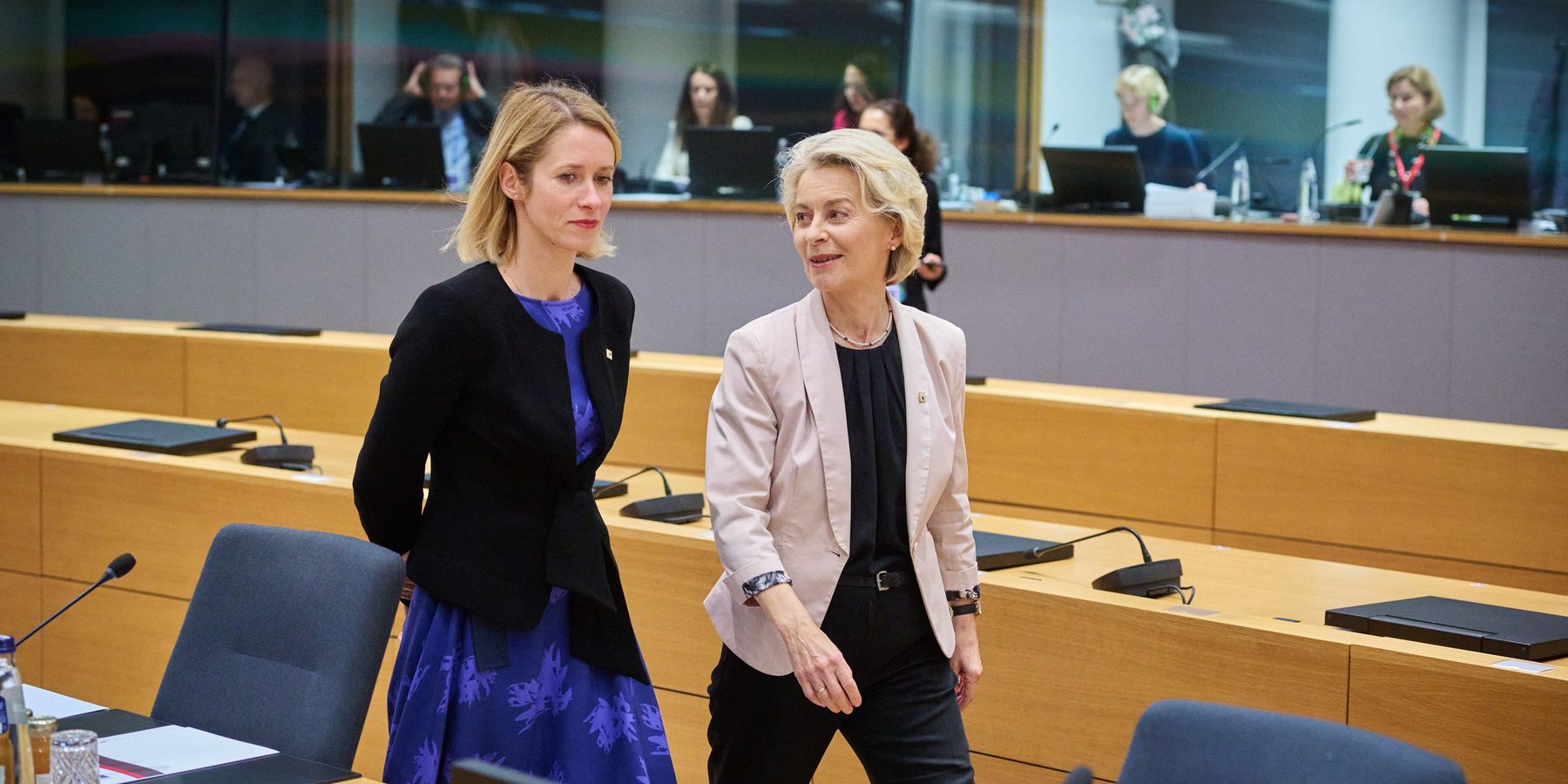 Ursula von der Leyen, Kaja Kallas