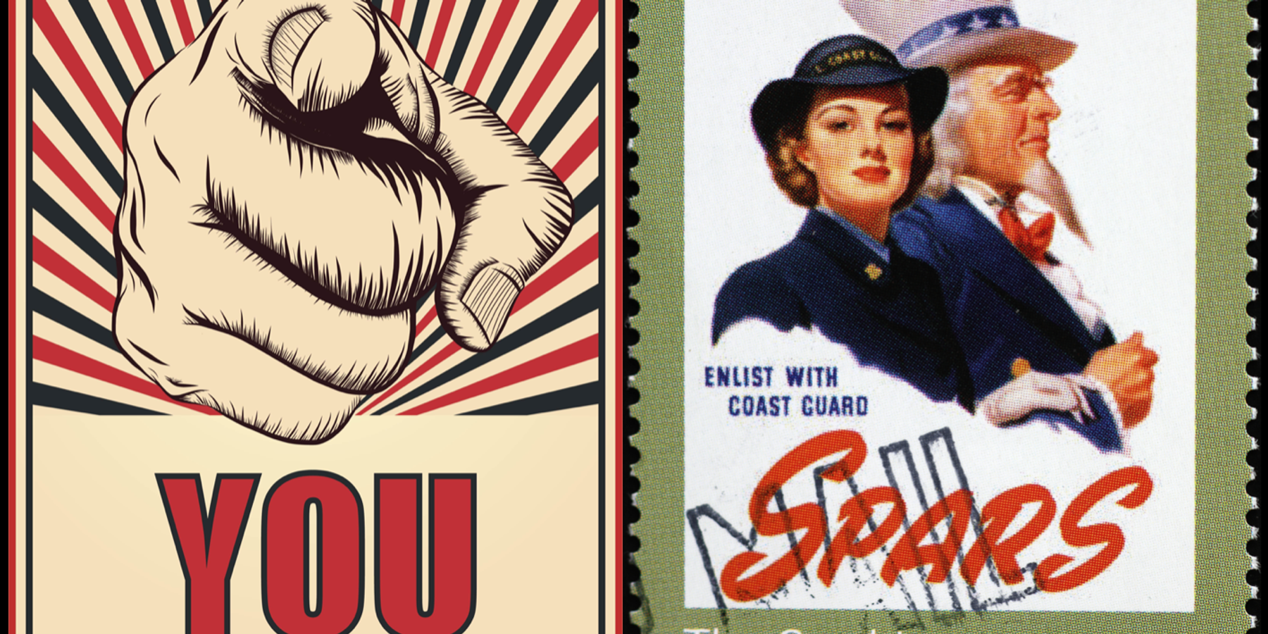 US military draft posters