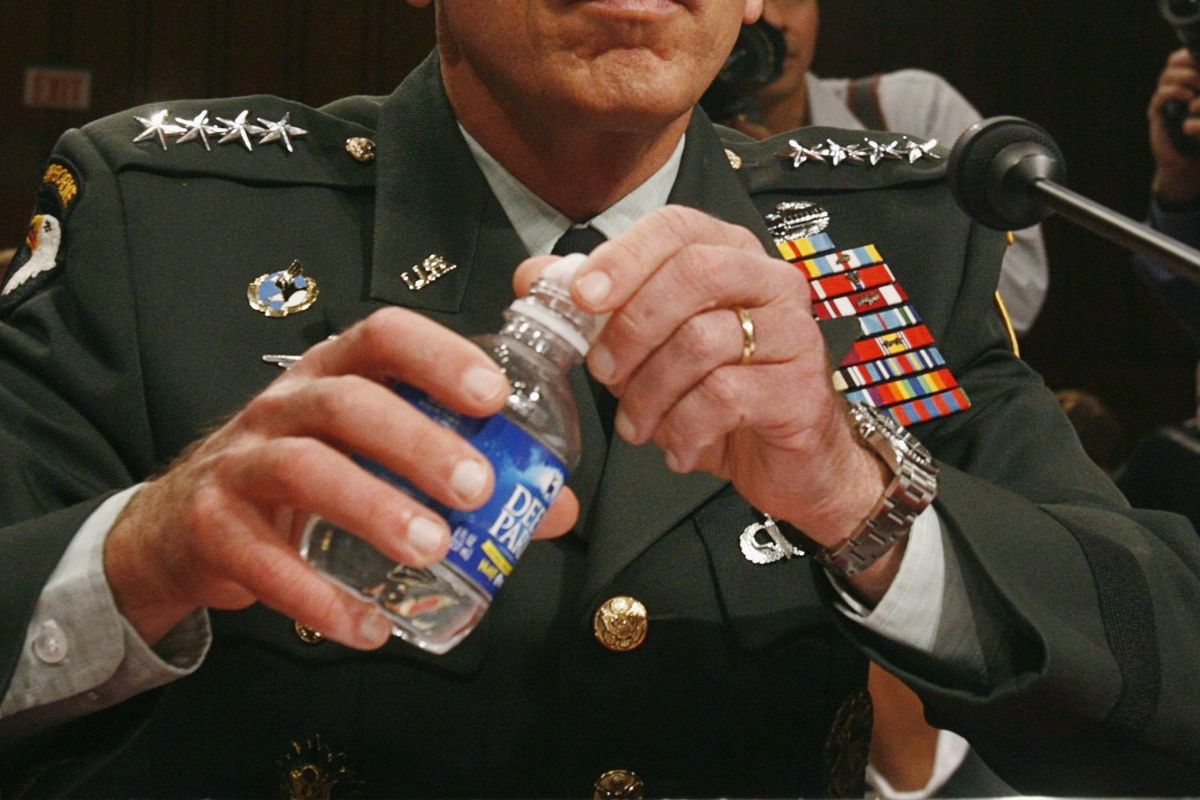 US Military General David Petraeus in 2005