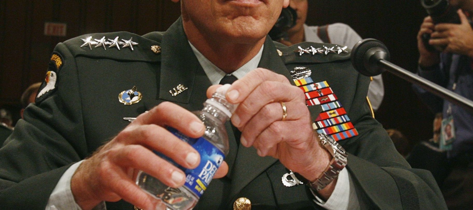 US Military General David Petraeus in 2005
