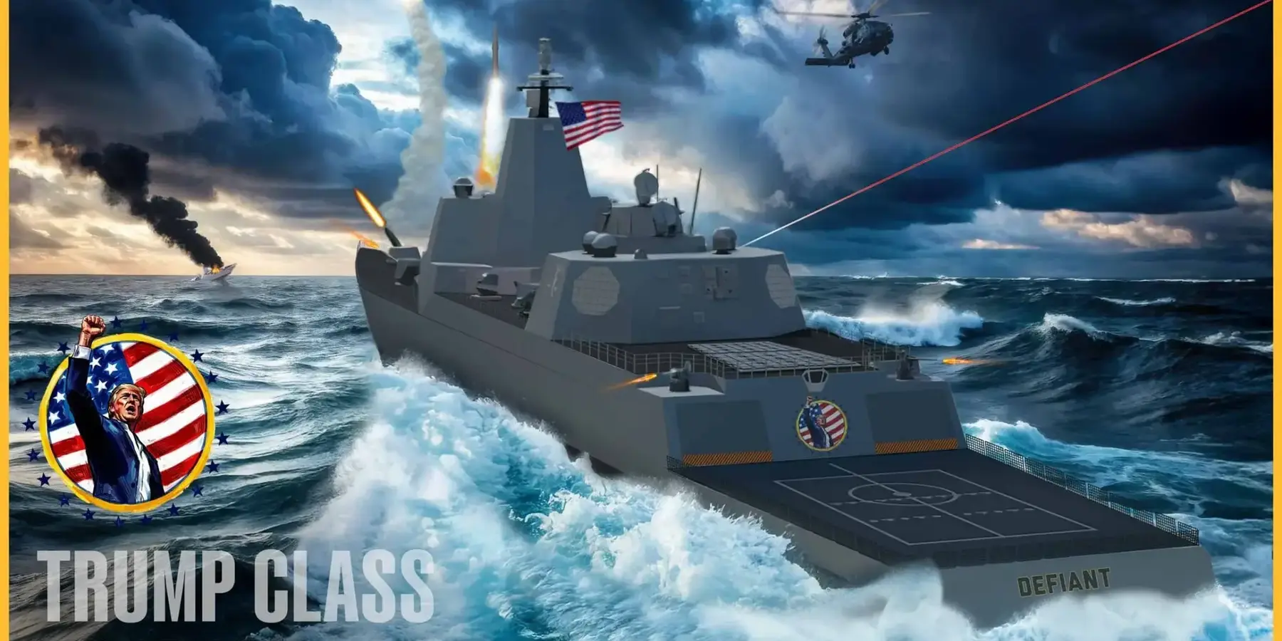 USS Defiant trump class