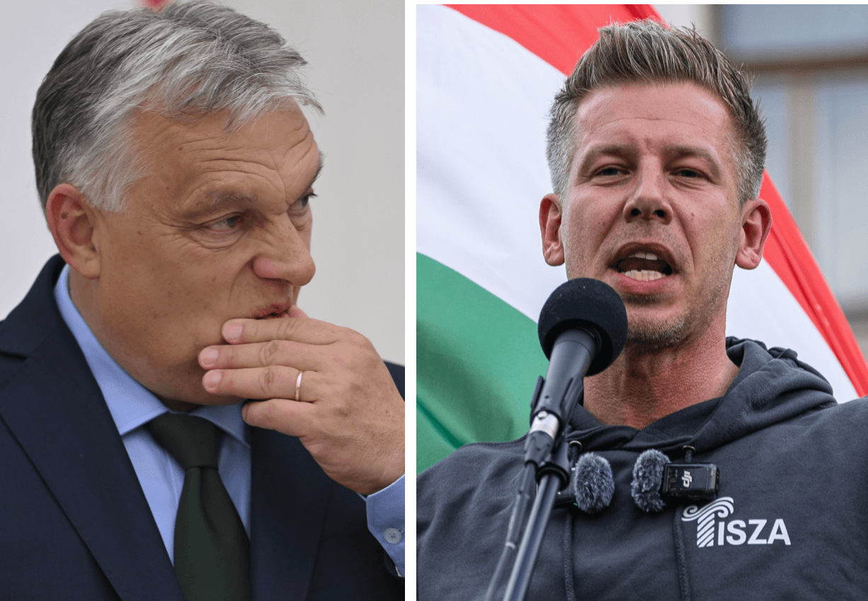 Viktor Orban Peter Magyar