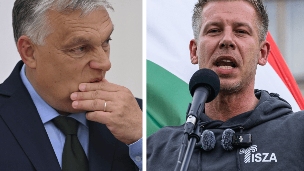 Viktor Orban Peter Magyar