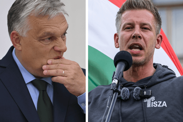 Viktor Orban Peter Magyar