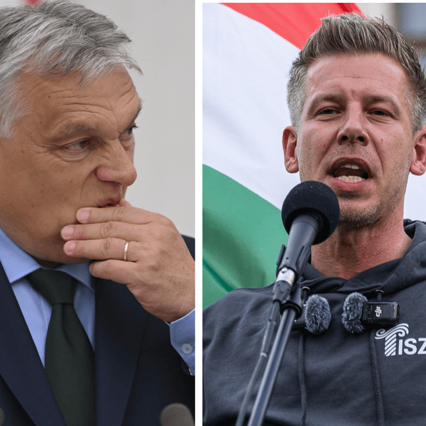 Viktor Orban Peter Magyar