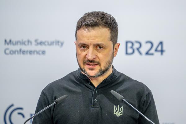 Volodymyr Zelensky at the Munich Security Conference