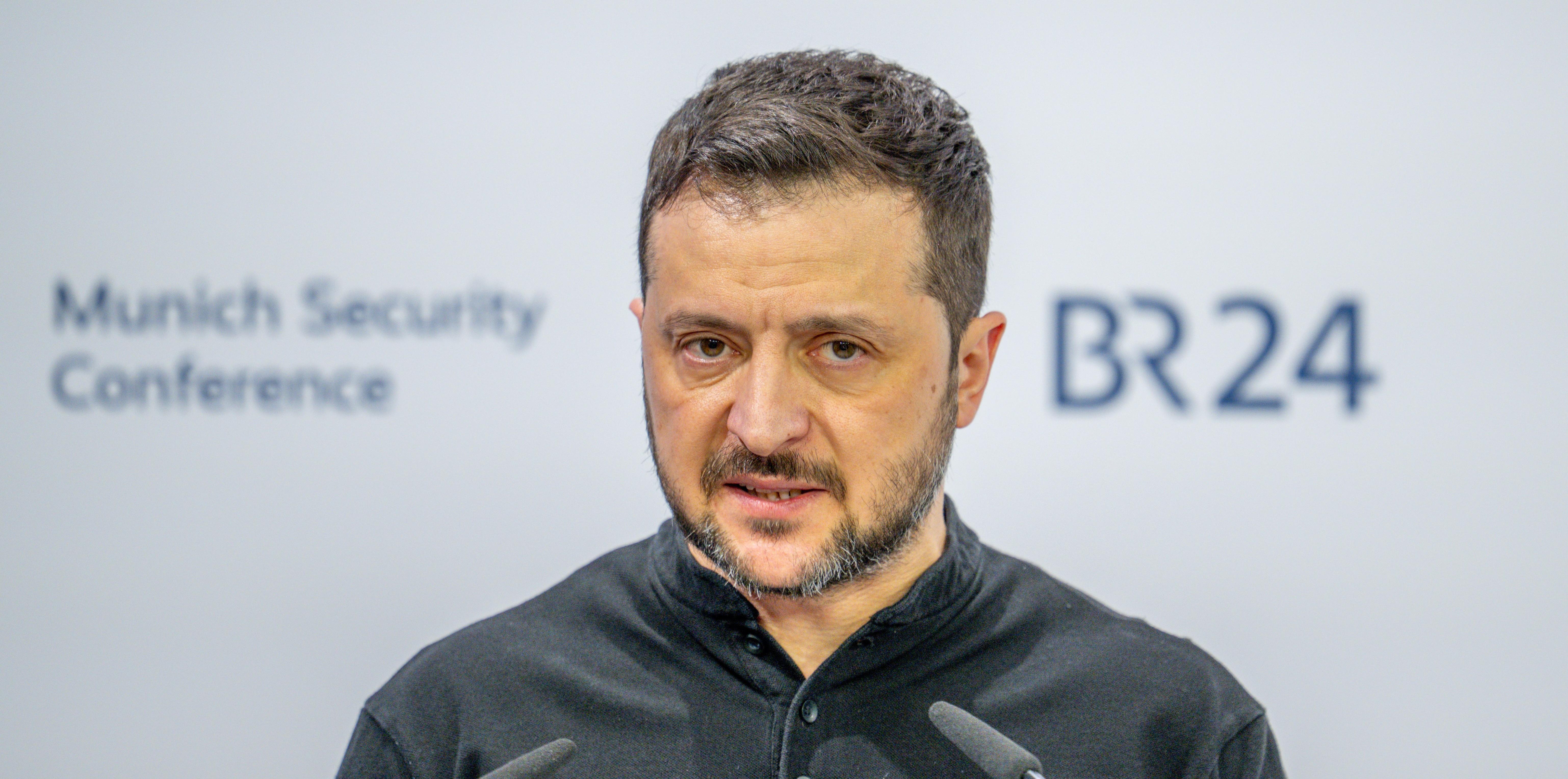 Volodymyr Zelensky at the Munich Security Conference