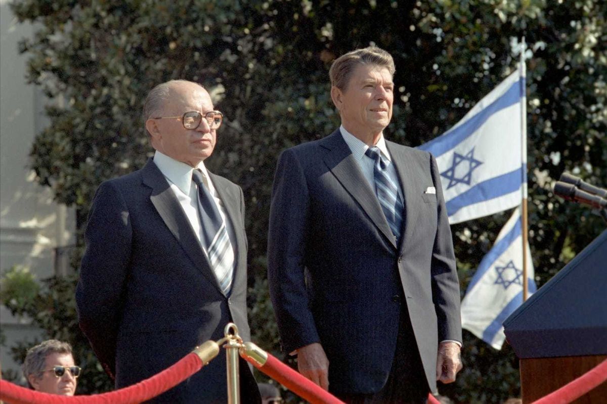 Ronald Reagan wasn't afraid to use leverage to hold Israel to task