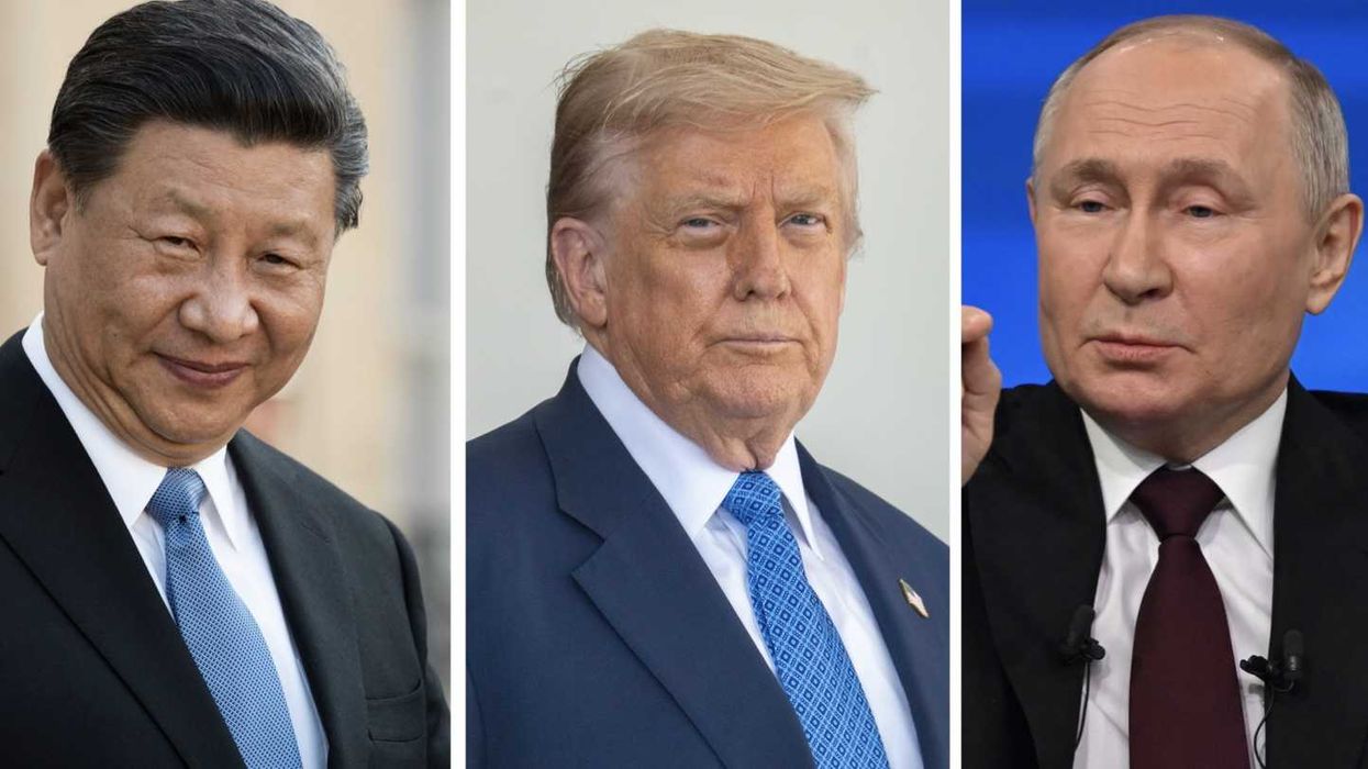 Xi Jinping Donald Trump Vladimir Putin