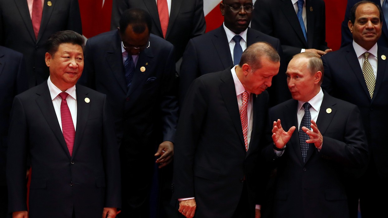 Xi Jinping Vladimir Putin Tayyip Erdogan
