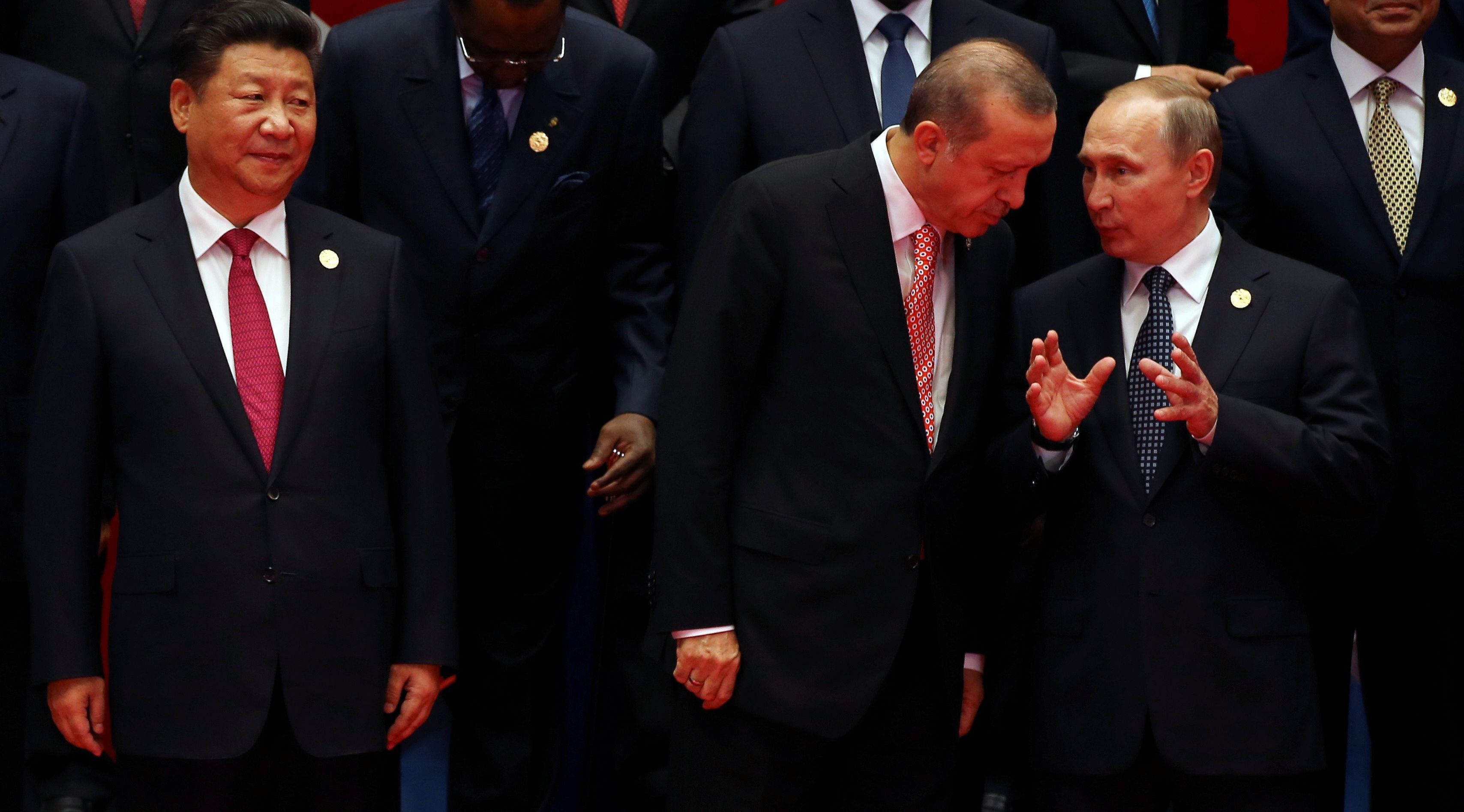 Xi Jinping Vladimir Putin Tayyip Erdogan